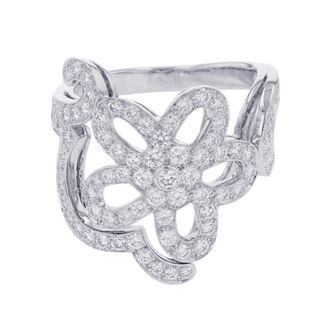 Van Cleef & Arpels White Gold (18K) Band Ring (Pre-Owned)