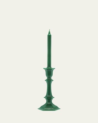 Baccarat Harcourt Candlestick Candle, Green