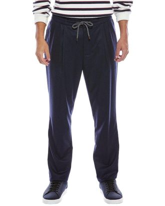 Brunello Cucinelli Leisure Fit Wool Pant