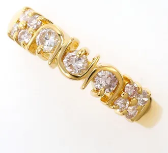 C&A Yellow Gold Yellow Gold (18K) Band Ring (Pre-Owned)