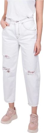Drykorn Shelter Jeans - Dames - Loose Fit Jeans - Wit - W26 L34 - Jeans