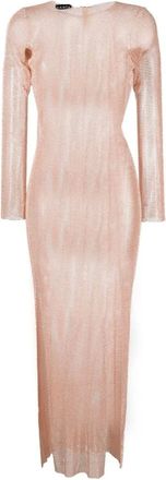 Santa Brands Party Dresses, female, Pink, Size: ONE SIZE Diamonds Maxi Dress