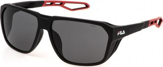 Fila Mens SFIA05 99 U28V Sunglasses - Black - One Size