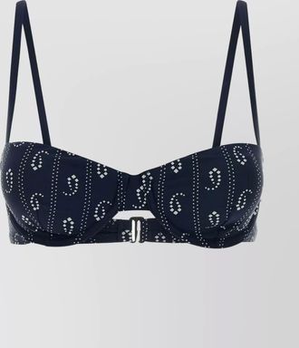 Tory Burch printed bikini top
