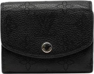 Louis Vuitton Pre-owned Iris Portemonnee - Dames - Vintage Accessoires - Zwart - ONE Size - Leer - Vintage