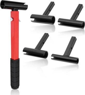 OEM Kit De 5 Piezas De Llave Para Ajuste De Bisagras, Llave De Ajuste De Bisagras De Puerta 4 En 1 Para Uso Residencial Y Comercial, Herramienta De Ajuste