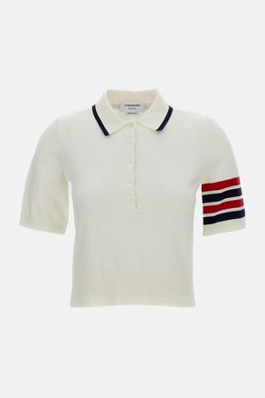 Thom Browne Polo In Jersey Hector In Cotone