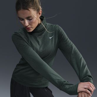 Nike polo neck jumper shop