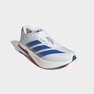 adidas Laufschuh ADIDAS PERFORMANCE ADIZERO BOSTON 13, Herren, Gr. 42,5, cloud wei&szlig;, royal blau, halo silber, Textil, Schuhe Laufschuh