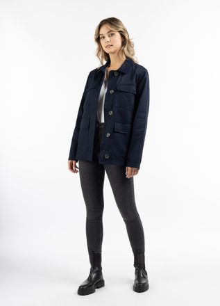 Dreimaster Dreimaster overgangsjasje Dames donker marine