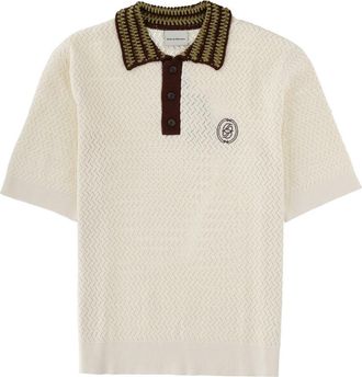 Dr&ocirc;le de Monsieur Maille A Journe D Miroir Polo Shirt