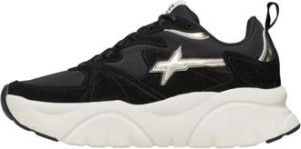 W6YZ Mujer, Zapatos, Negro, Talla: 36 EU