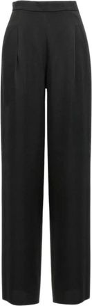 Max Mara Pallida Broek - Dames - Straight fit broeken - Zwart - 2XS - Broeken