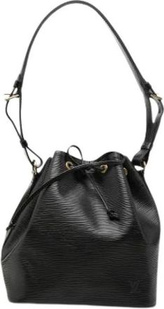 Louis Vuitton Pre-owned Bucket Bags, female, Black, Size: ONE SIZE Pre-owned The Petit Noe
