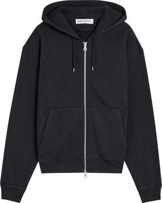 Our Legacy Rascal Hooded Cotton Sweatshirt - Black - 52 (IT52 / XL)