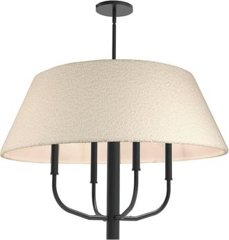 Dainolite Dalia 4-Light Tapered Drum Chandelier