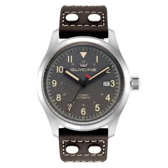 Glycine Combat Field Automatic Grey Dial Mens Watch GL0562