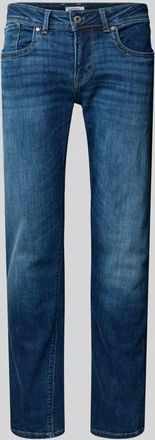 Pepe Jeans London Slim Fit Jeans aus Baumwoll-Mix Modell Hatch in Jeansblau, Gr&ouml;&szlig;e 30/32