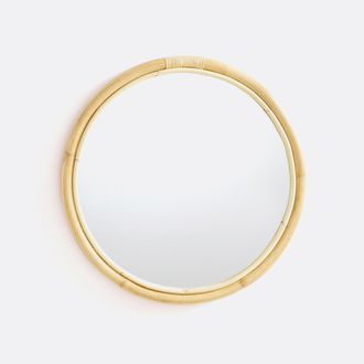 La Redoute Interieurs Ronde spiegel in rotan &Oslash;60 cm, Nogu