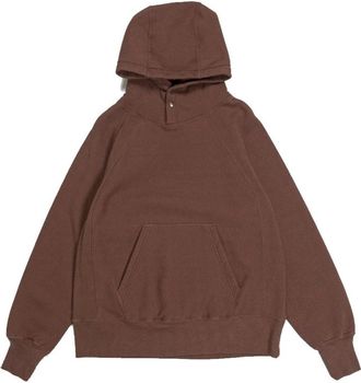 Engineered Garments capuchon - Heren - Hoodies - Bruin - XS - Katoen - Hoodies & sweatvesten