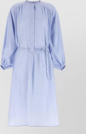 Loulou Studio cotton midi shirt dress