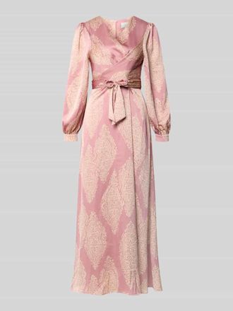 Neo Noir Neo Noir Regular Fit Abendkleid mit Allover-Paisley-Print Modell Bretti in Rosa, Gr&ouml;&szlig;e 34