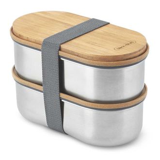 Black + Blum Black-blum Bento 2 Compartimentos Acero Inoxidable