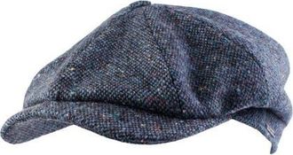 Wigens Mens Magee Classic Donegal Newsboy Cap in Dark Gray at Nordstrom, Size 62