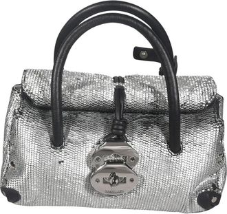 Zanellato Dotta Bag - Dames - Handtassen - Grijs - ONE Size - Leer - Tassen