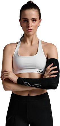 2XU Comp Flex Arm Sleeve in Black/grey at Nordstrom, Size Xx-Large