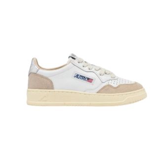 Autry Sneakers, female, White, Size: 10 US Retro Leather Sneaker Medalist Style
