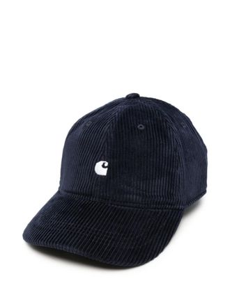 Carhartt Work in Progress Navy Blue Logo Baseball Cap