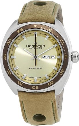 Hamilton American Classic Automatic Green Dial Mens Watch H35445860