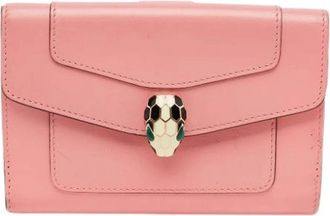 Bulgari Pre-owned Clutches, female, Pink, Size: ONE SIZE Pre-owned Vintage Clutch