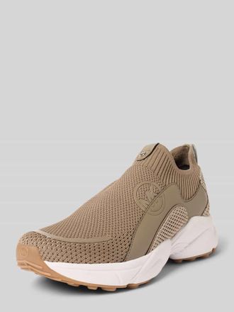 Michael Kors Slip-on-Sneaker mit Label-Detail Modell SAMI in Taupe, Gr&ouml;&szlig;e 36