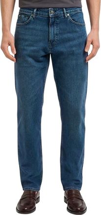 HUGO BOSS Blue Mid Rise Jeans