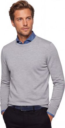 HUGO BOSS Boss Black trui Botto-L grijs normale fit