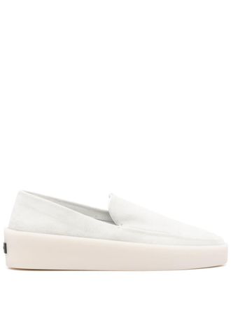 Fear of God suede loafers - Grey
