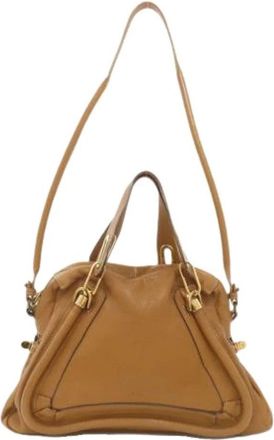 Chlo&eacute; Pre-owned Handbags, female, Brown, Size: ONE SIZE Pre-owned Handbag