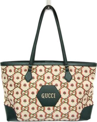 Gucci Pre-owned Vintage Tote Bag - Dames - Vintage Shopper - Veelkleurig - ONE Size - Vintage