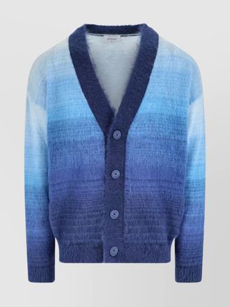 Off-white mohair cardigan