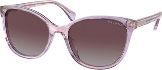 Ralph Lauren RA5282U Polarized 603662 Womens Sunglasses Purple Size 55
