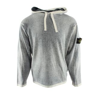 Stone Island Hoodies, male, Blue, Size: M Reversible Sweater
