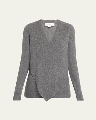 Michael Kors Cashmere V-Neck Pullover