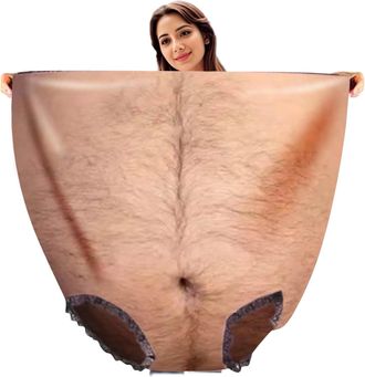 Generic Women Knickers Funny Joke Underwear Big Momma Undies Oversized Funny Novelty Underwear Knickers Present for Women Men Prank Granny Panties Oversized H