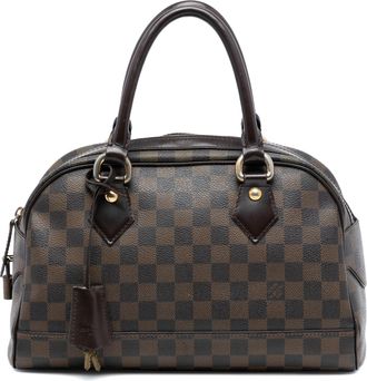 Louis Vuitton Pre-owned Womens Damier Ebene Duomo - Dark Brown Textile - One Size