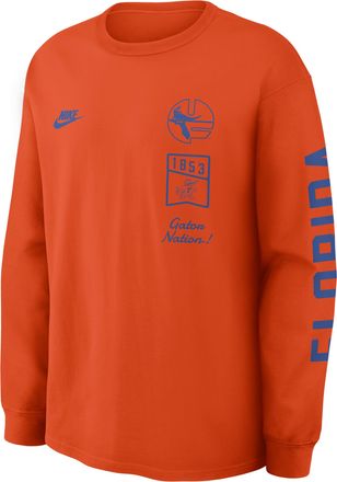 Nike Florida Legacy Nike Mens College Long-Sleeve T-Shirt in Orange | 04T989MUFV-4MX