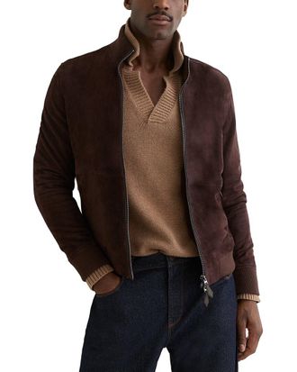 Reiss Brent Suede Jacket