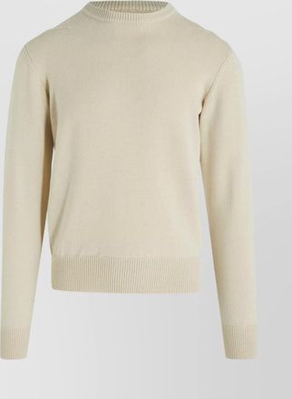 Jil Sander wool crew-neck ribbed sweater