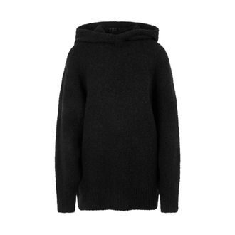 Marc Cain Truien & Vesten, Dames, Zwart, XS, Wol, Oversized Hoodie